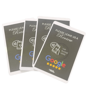 Google review scan cards to boost your online reputation and rank higher on Google